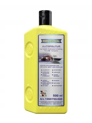 RAVENOL Autopolitur Car Polish /Magas fényű polírozó és védő viasz/ 500ml