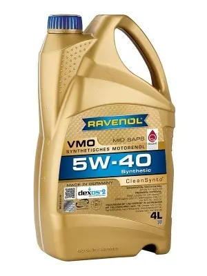 RAVENOL VMO /C3 - VW50501-MB22951-BMWLL04-DEXOS2/   5W40 4L