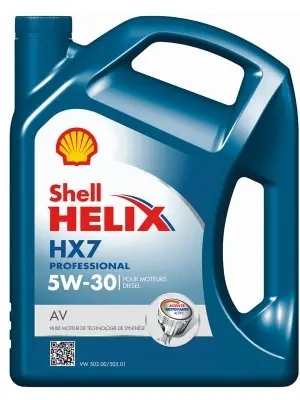 SHELL HELIX HX7 PROFESSIONAL AV (VW 505 01)   5W30 4L