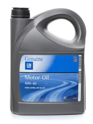 OPEL-GM MOTOR OIL   10W40 4L