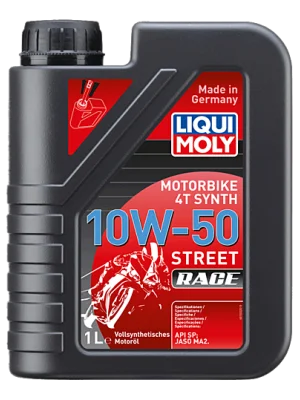 LIQUI MOLY MOTORBIKE 4T SYNTH STREET RACE   10W50 1L
