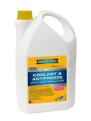 RAVENOL TTC Concentrate Protect C11 (sárga-zöld fluoreszkáló) 5L