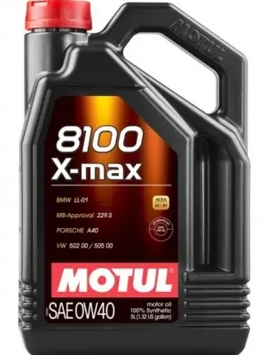 MOTUL 8100 X-MAX   0W40 5L