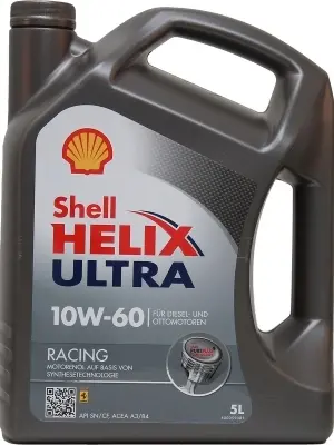 SHELL HELIX ULTRA RACING   10W60 5L