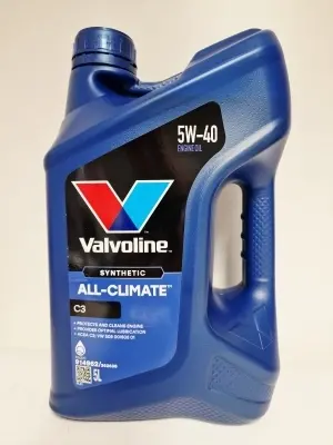 VALVOLINE ALL CLIMATE C3 (VW 505.01)   5W40 5L