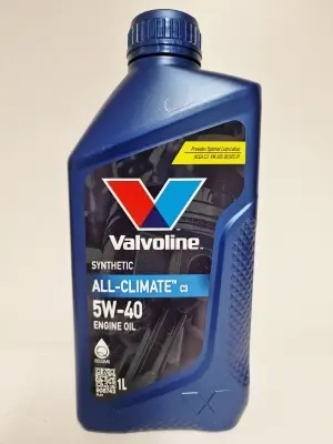 VALVOLINE ALL CLIMATE C3 (VW 505.01)   5W40 1L