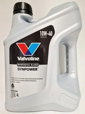 VALVOLINE SYNPOWER   10W40 4L